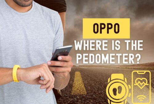 Where is the oppo pedometer?